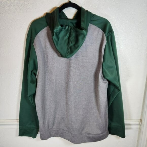 Green Bay Packers Sweatshirt Large NFL Apparel Green Gray - Picture 10 of 12